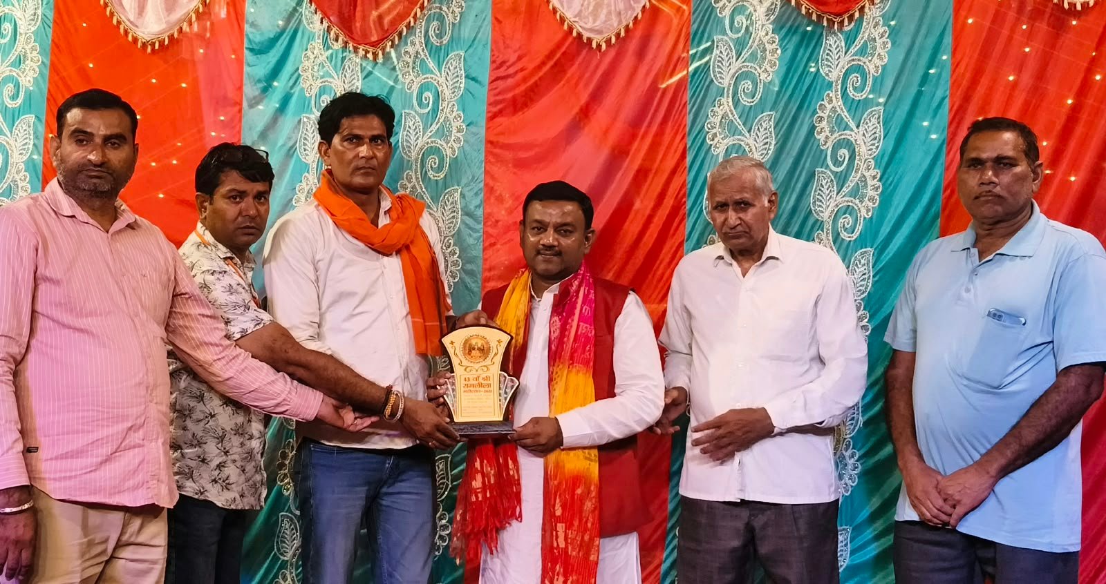 भगवान श्रीराम का चरित्र हमें भाईचारा,प्रेम और त्याग की देता है सीख,गौरव गोयल, माता सीता की विदाई का प्रसंग देख श्रद्धालु की आंखें भर आई